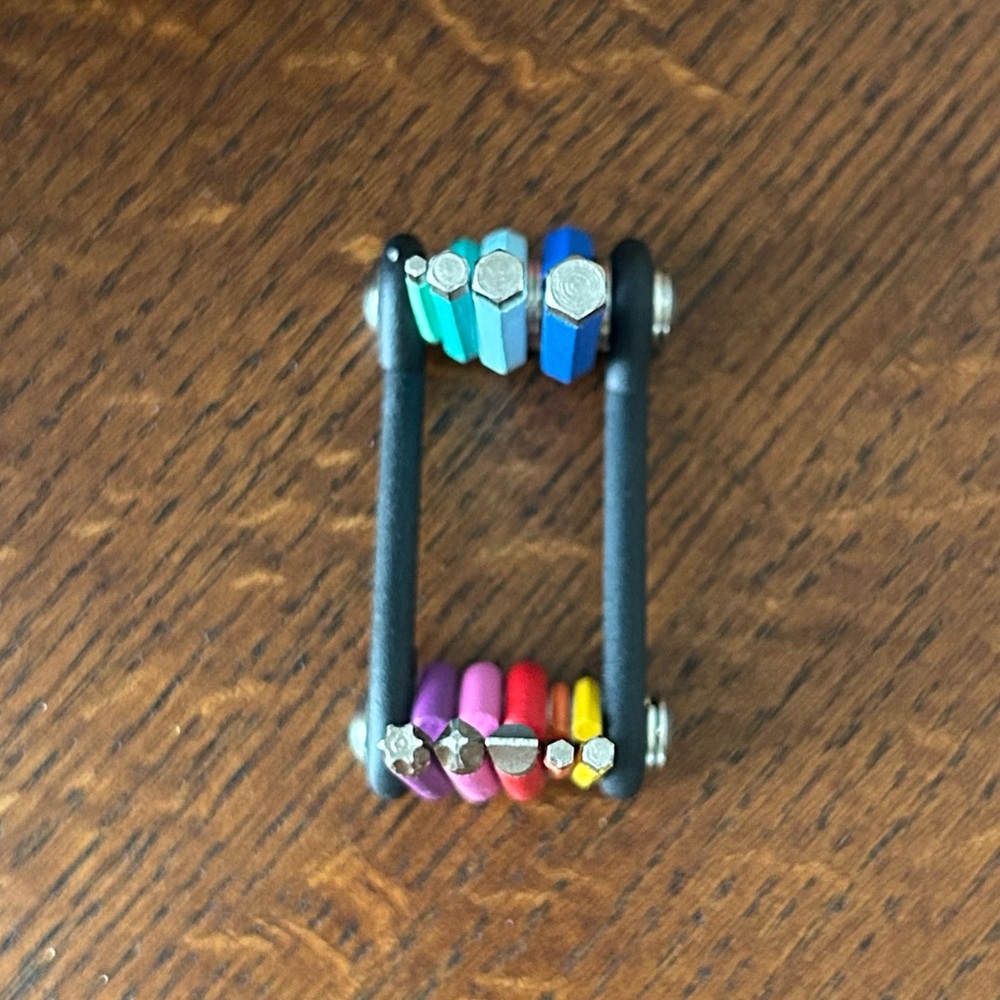 Kikkerland Rainbow 9-in-1 Multitool — Hard-to-Find - Picture 5 of 8